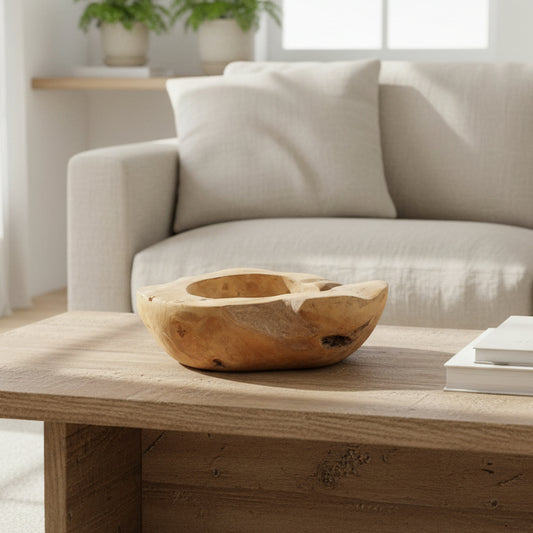 Teak Root Bowl