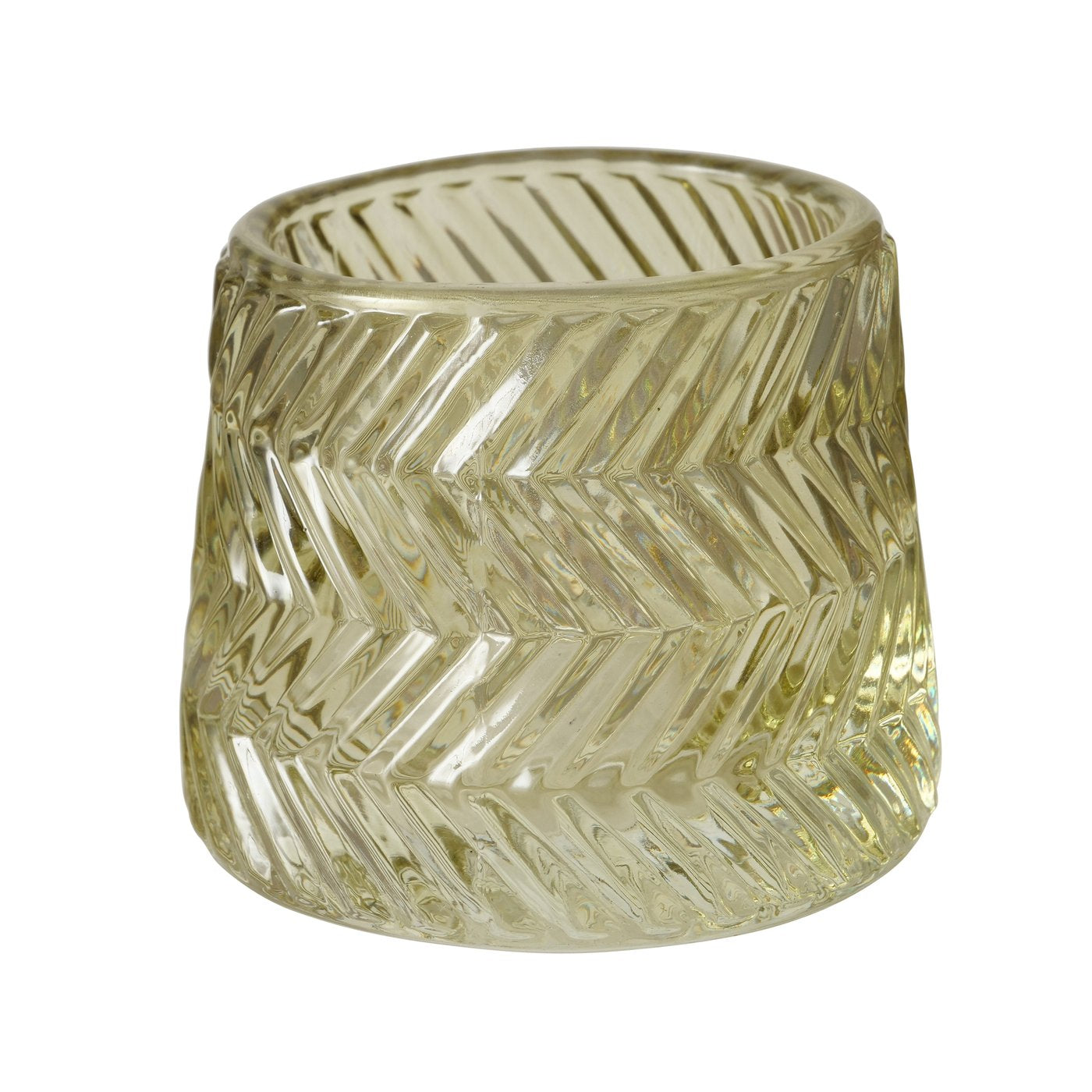Glass Tealight Holders - Green