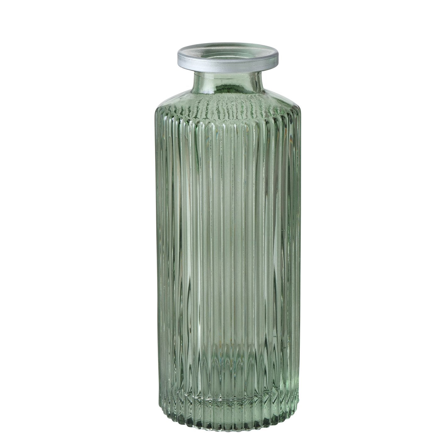 Small Glass Bud Vases - Green