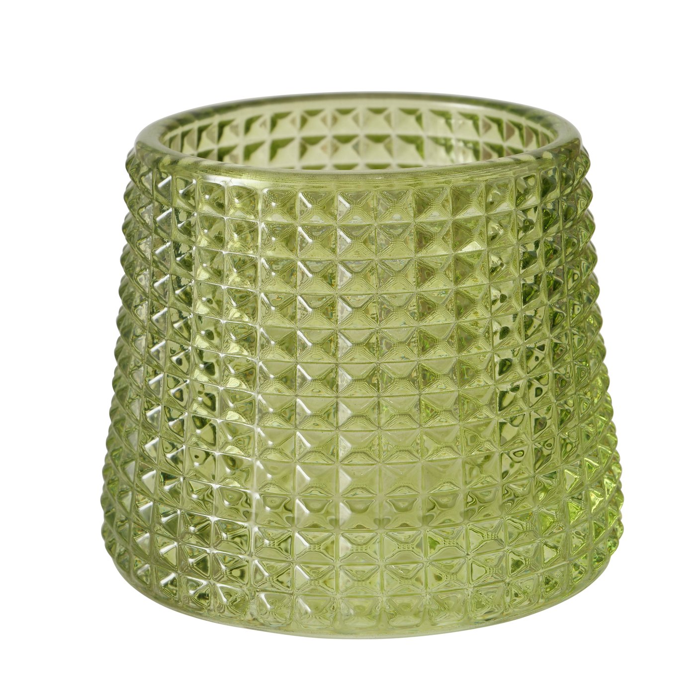 Glass Tealight Holders - Green