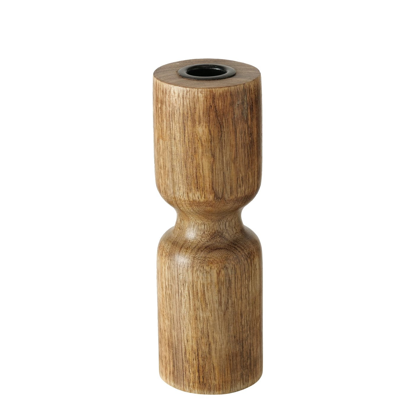 Mango Wood Candle Holders - Set of 3