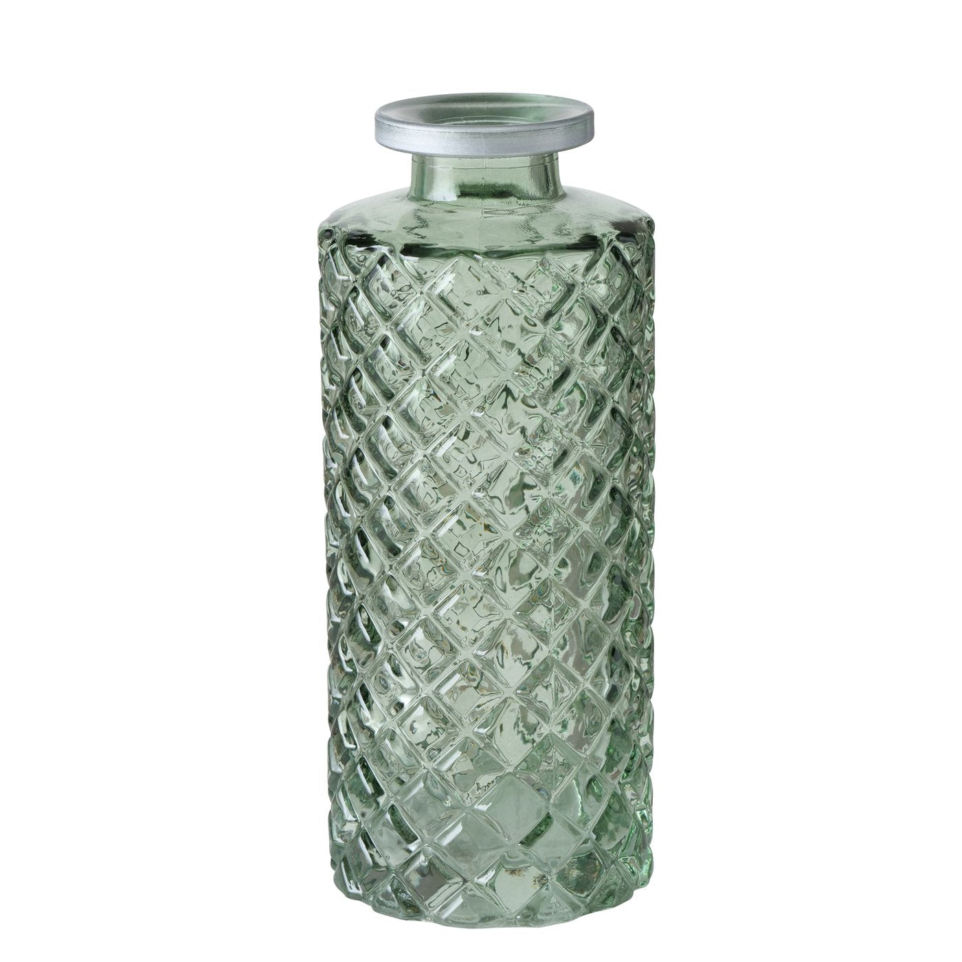 Small Glass Bud Vases - Green