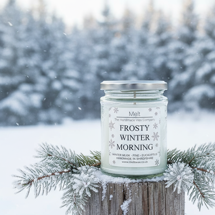 Frosty Winter Morning - Jam Jar Candle