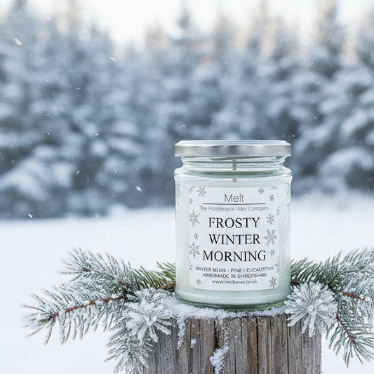 Frosty Winter Morning - Jam Jar Candle