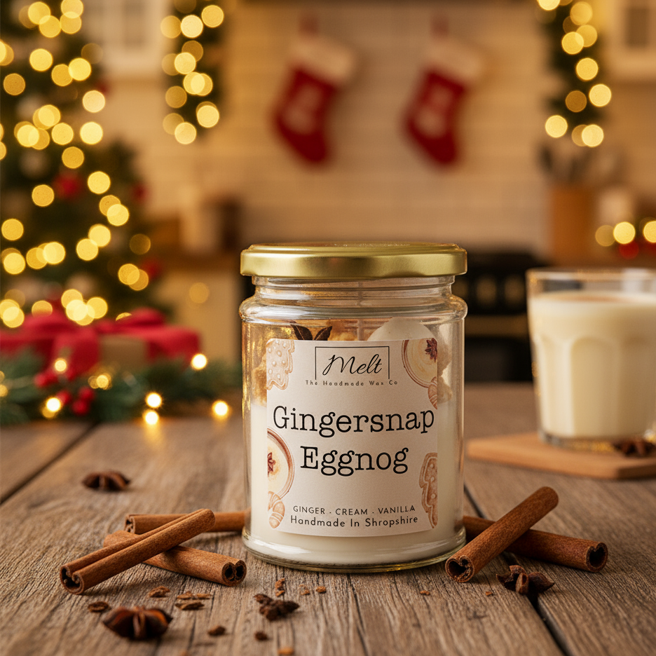 Gingersnap Eggnog - Jam Jar Candle