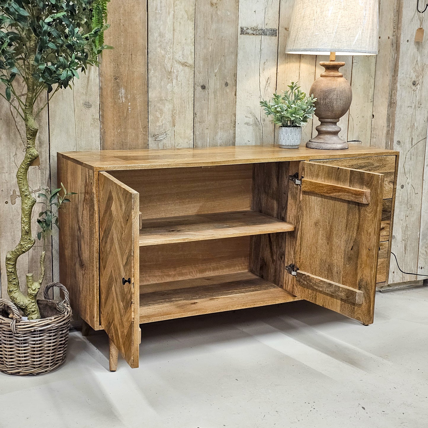 HB Bespoke - Large Herringbone Sideboard