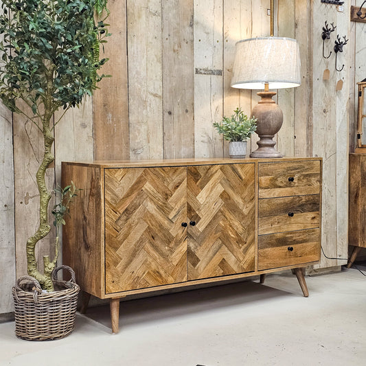 HB Bespoke - Large Herringbone Sideboard