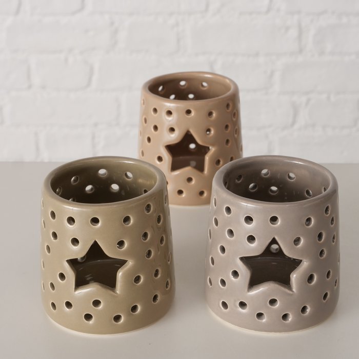 Cut Out Star Tealight Holders