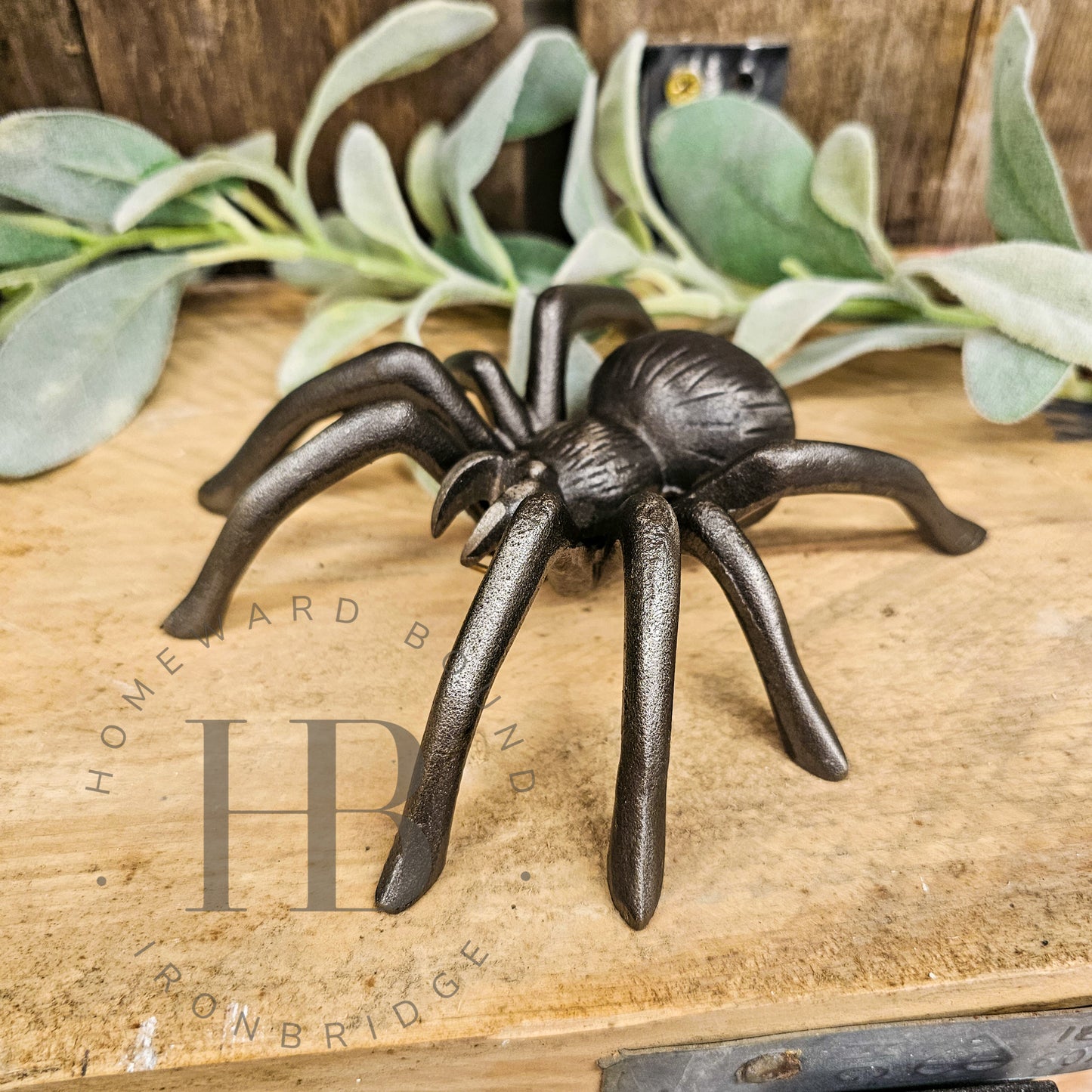 Large Cast Iron Spider