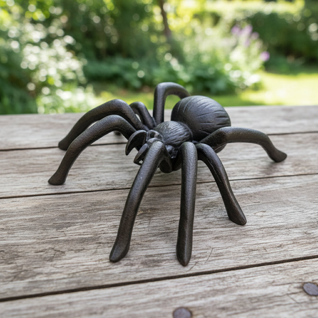 Large Cast Iron Spider