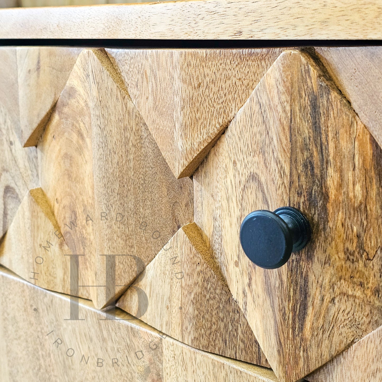 HB Bespoke - Hex Mango Triple Sideboard