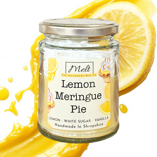 Lemon Meringue Pie - Jam Jar Candle