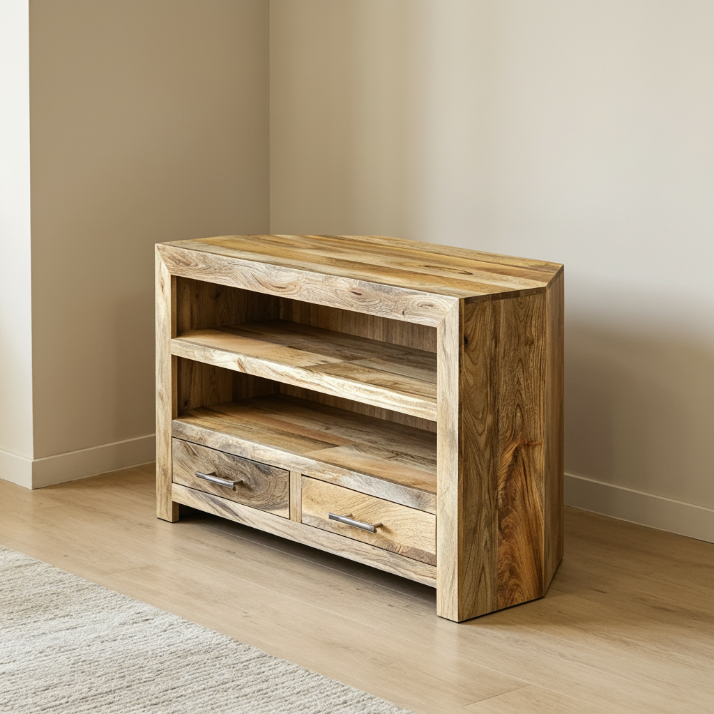 Cubic Mango Corner TV Cabinet
