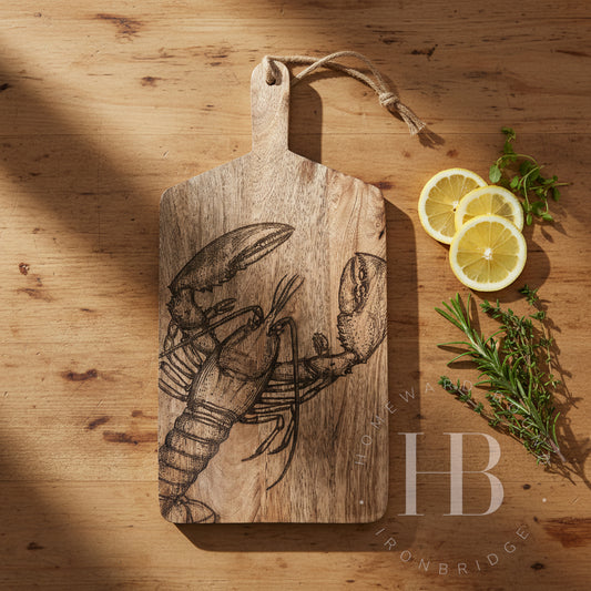 Lobster 50cm Mango Display Board