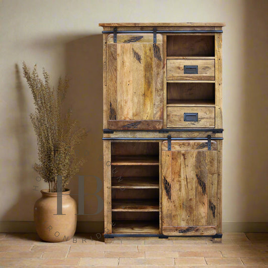 Rustic Mango Large Storage Unit