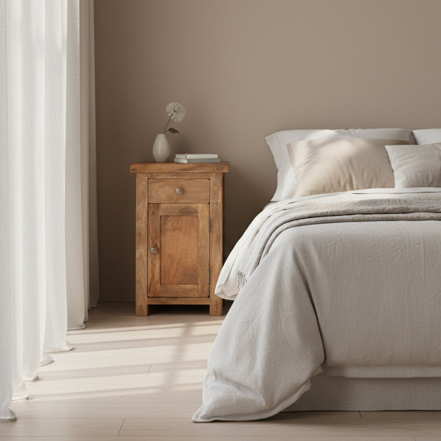 Foxglove Bedside with Cupboard