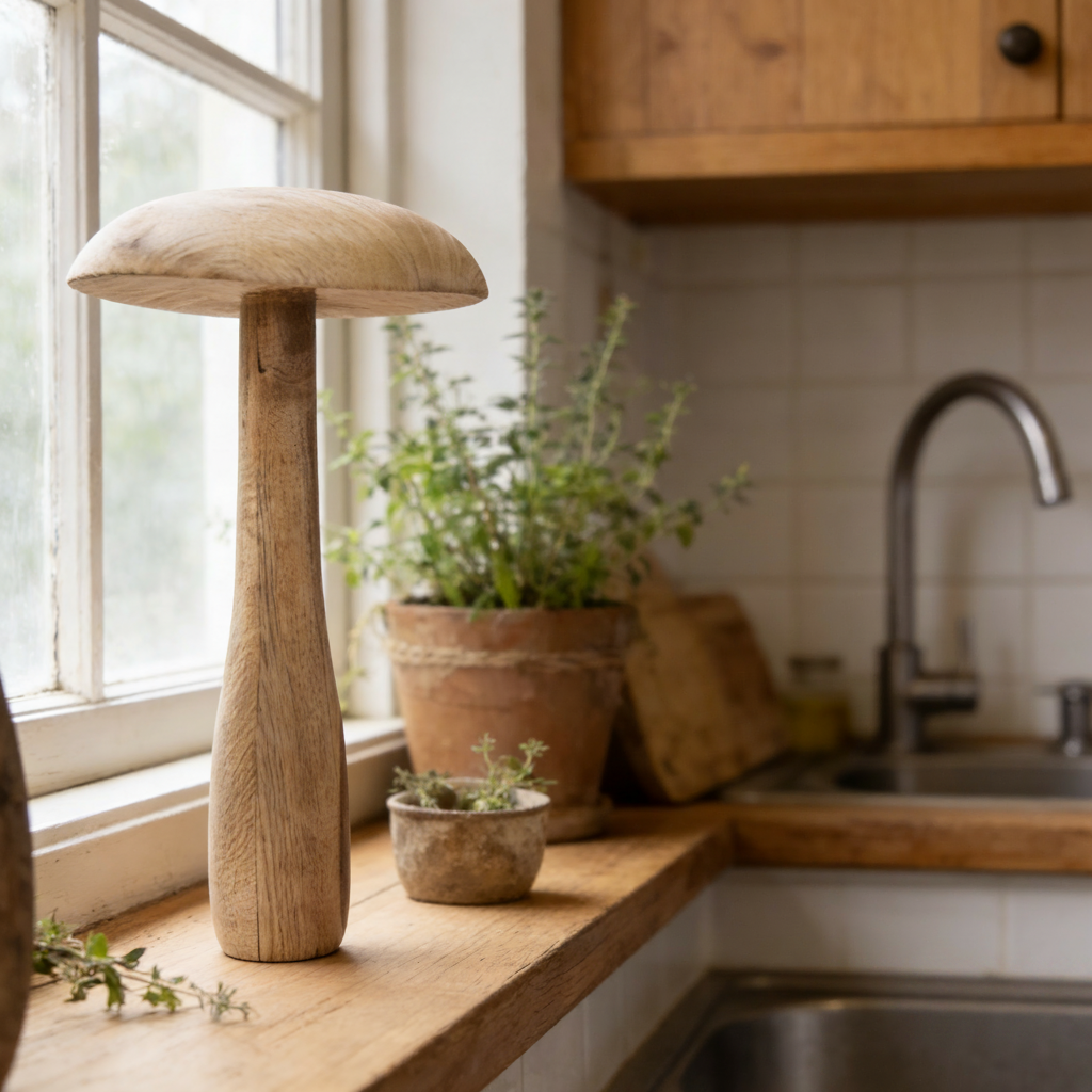 Mango Wood Mushrooms