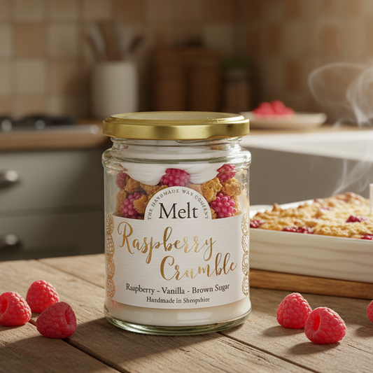 Raspberry Crumble - Jam Jar Candle