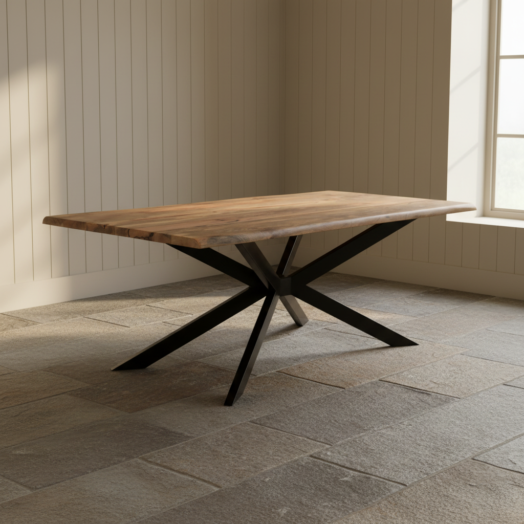 Live Edge Solid Mango Dining Tables