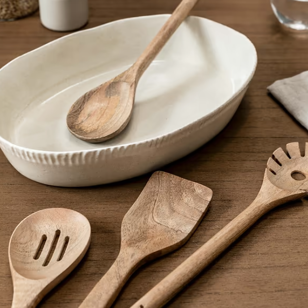 Midford Set of 4 Mango Utensils