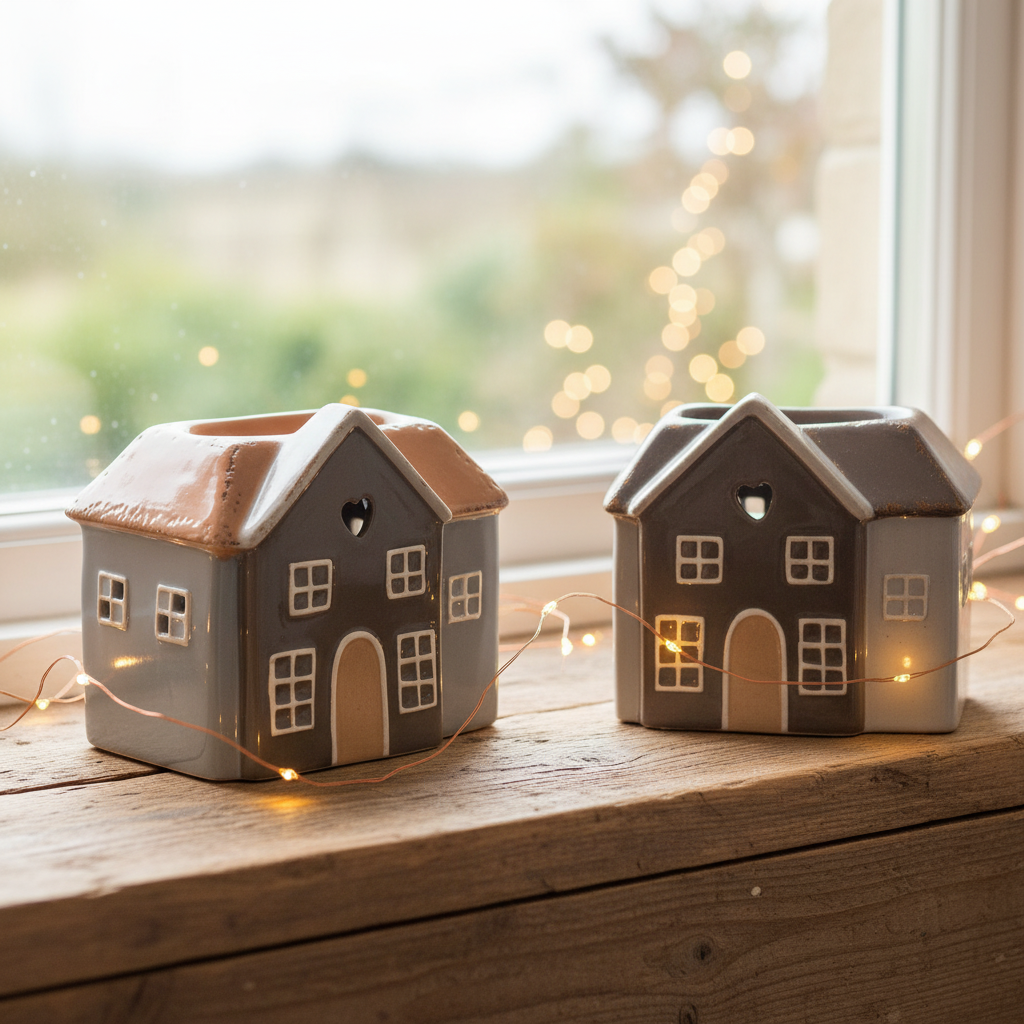 Rustic House Wax Melt Warmer