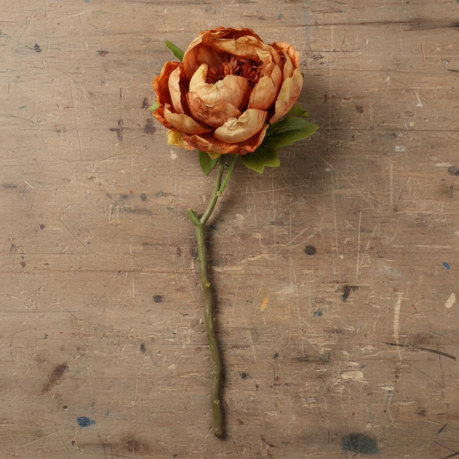 Dried Touch Closed Peonies