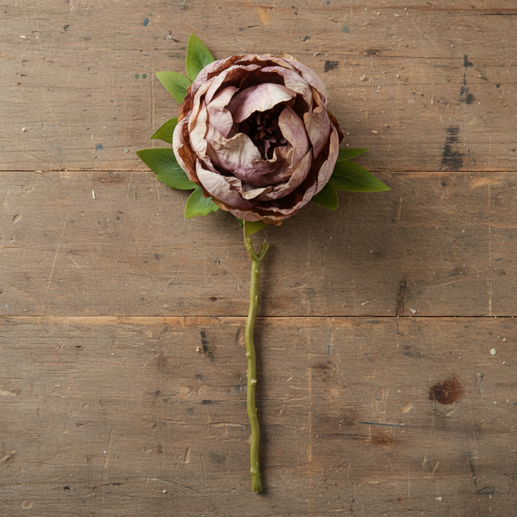 Dried Touch Closed Peonies