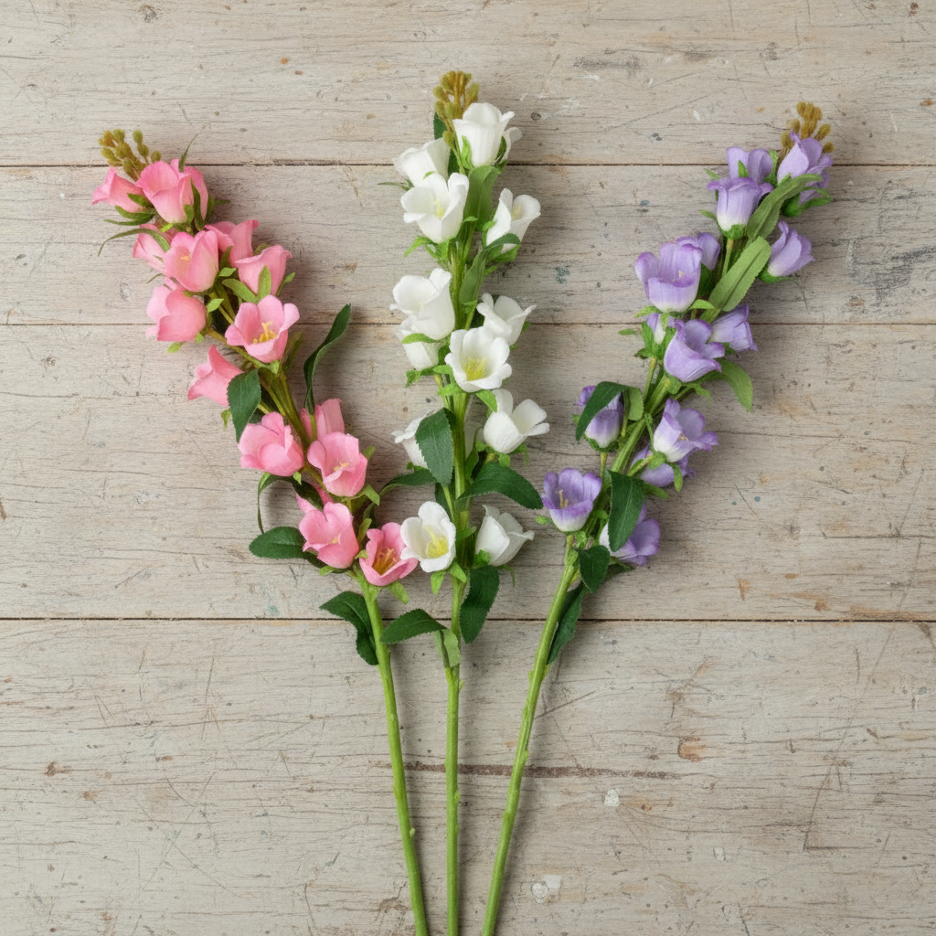 Campanula Bell Flower Stems