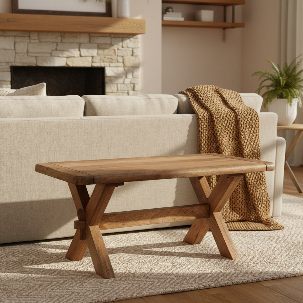 Farmhouse Mango Coffee Table