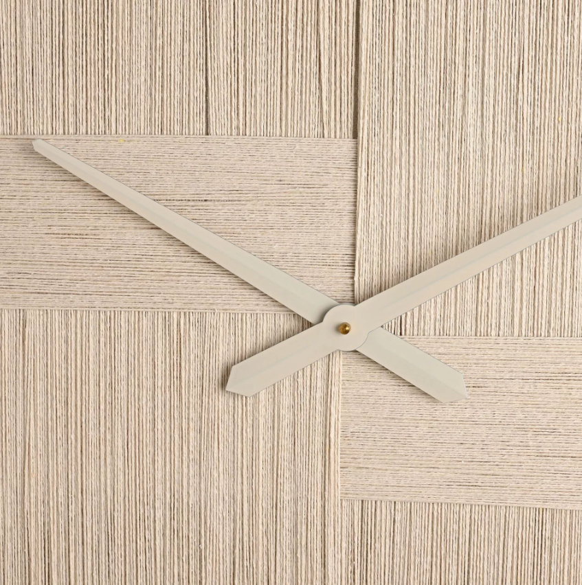 Woven Thread Wall Clock - 60cm