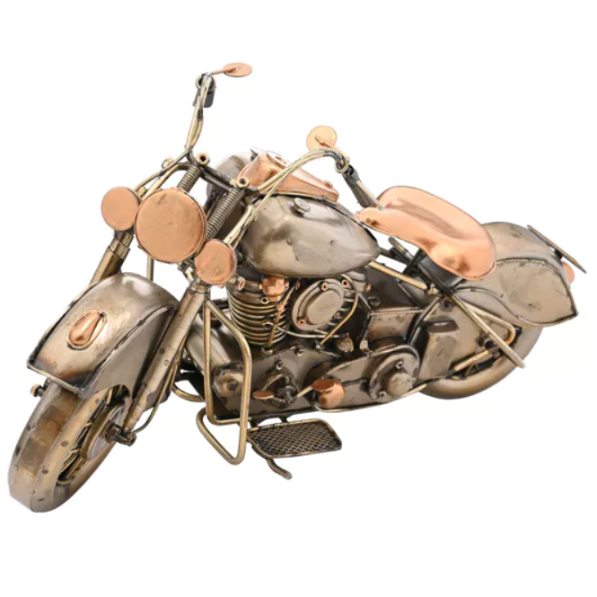 Harvey Makin Metal Motorbike Ornament