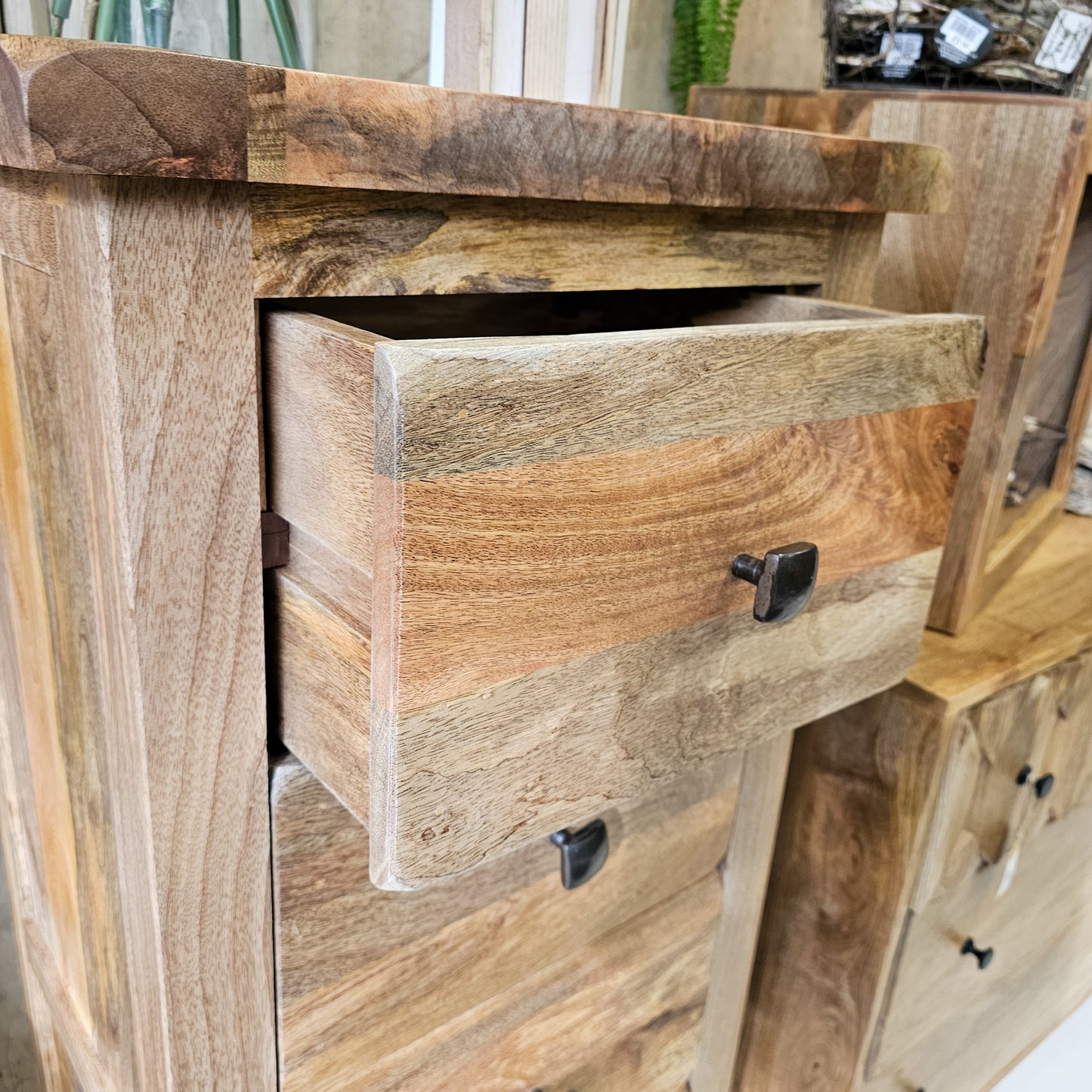 Foxglove Mango 5 Drawer Tall Boy