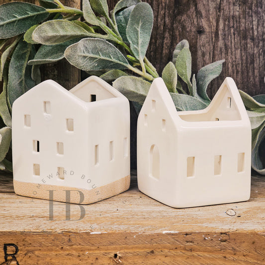 Mini House Tealight Holders