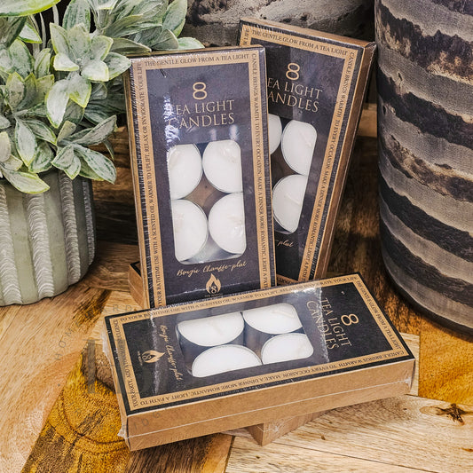 8 Hour Tealights (Pack of 8)