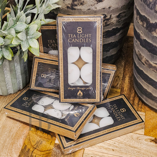 4 Hour Tealights (Pack of 8)