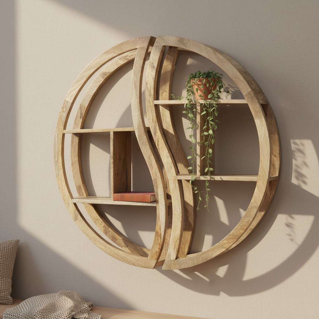 Large Yin Yang Wall Display (100cm)