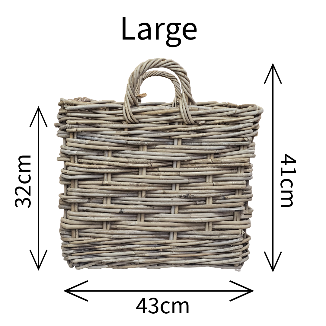 Glenweave Square Baskets with Handles