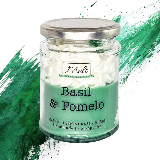 Basil & Pomelo - Jam Jar Candle