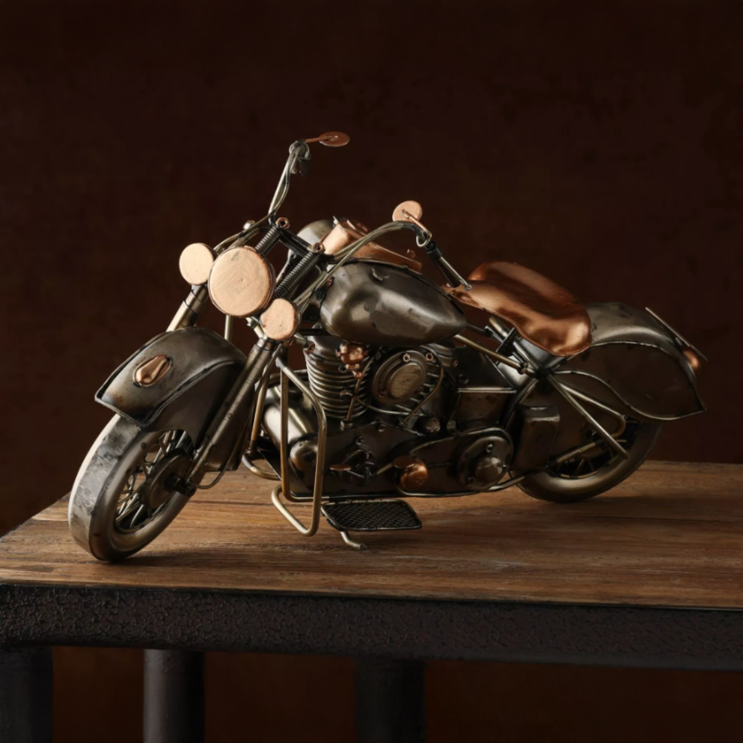 Harvey Makin Metal Motorbike Ornament