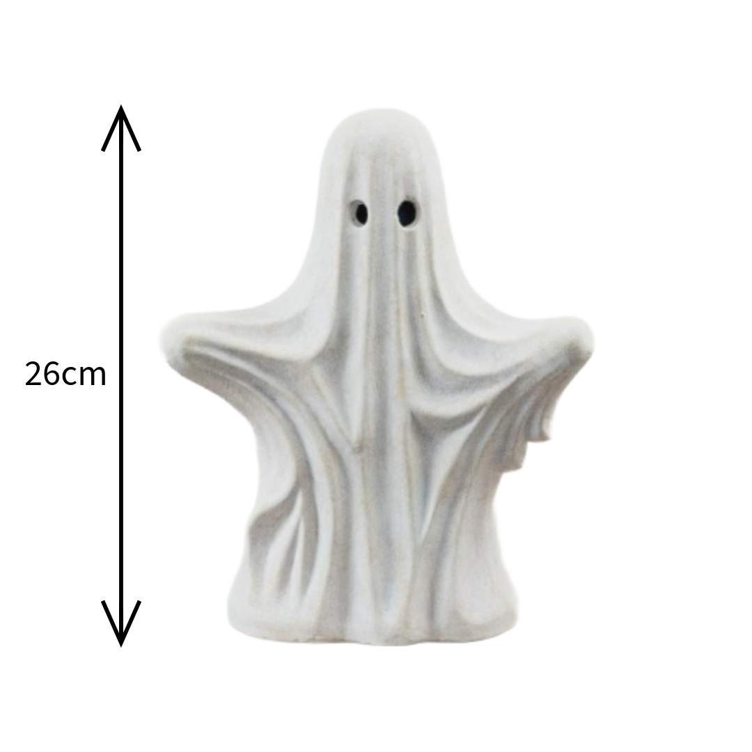 Concrete Ghost Ornaments