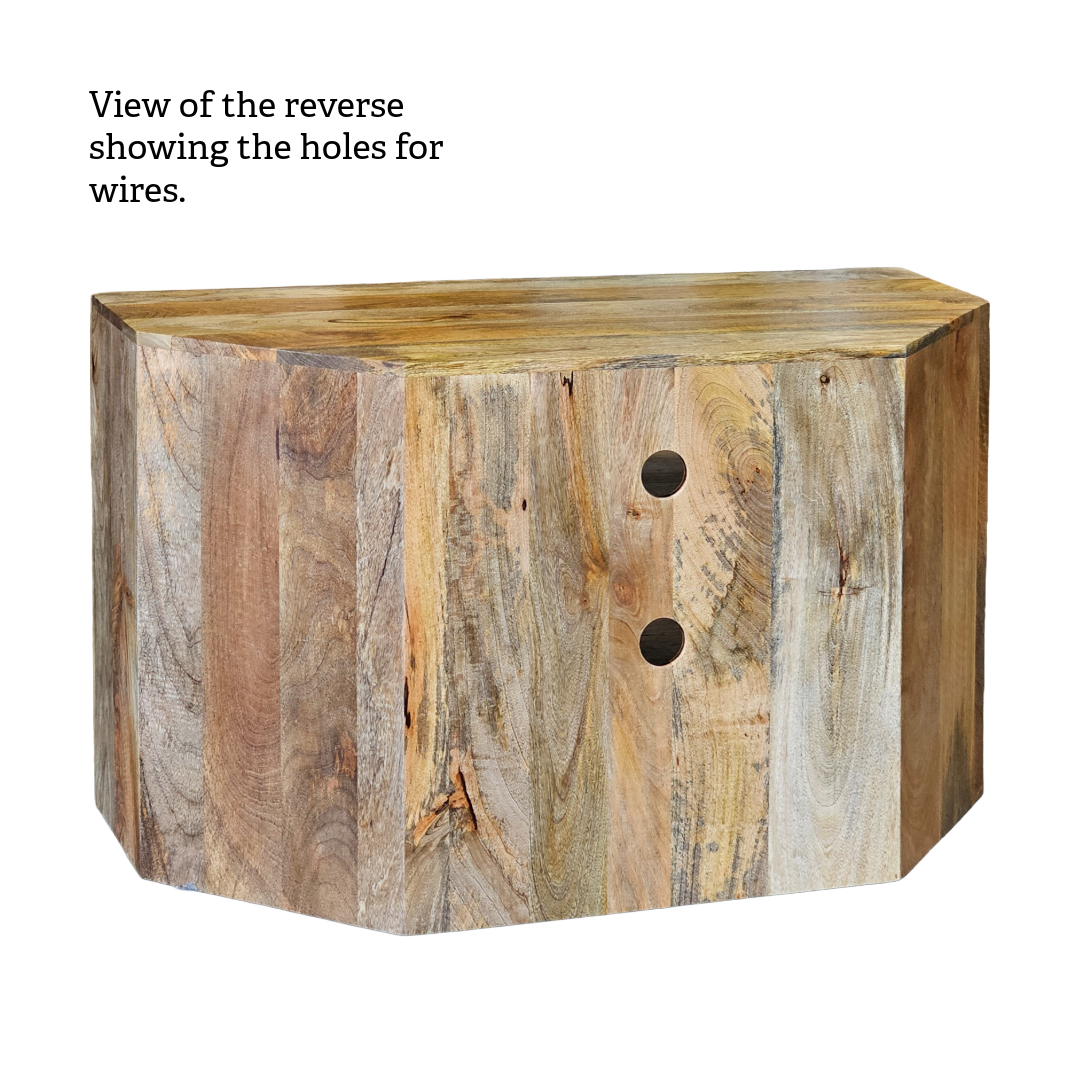 Cubic Mango Corner TV Cabinet