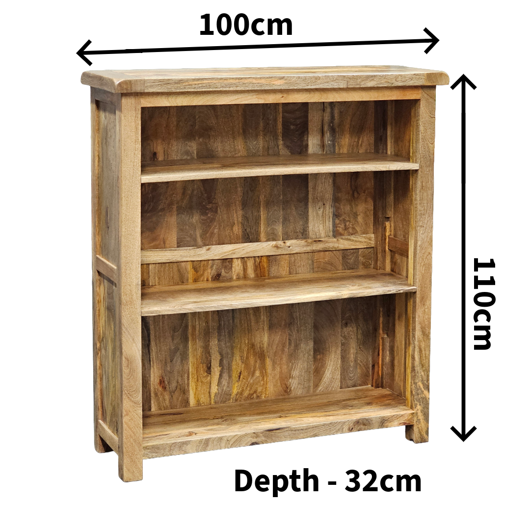 Foxglove Mango Medium Bookcase