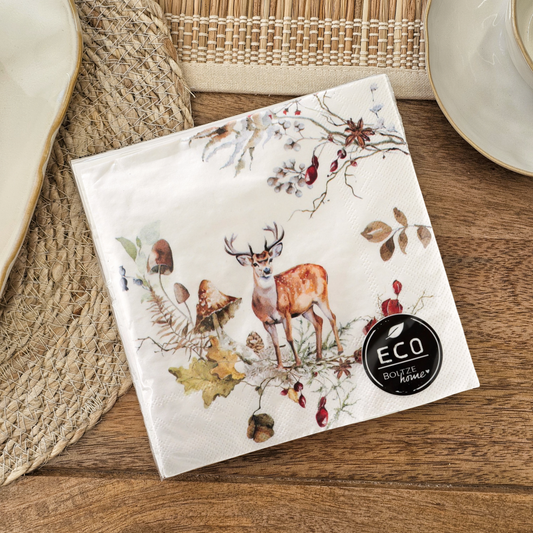 Pack of 20 Paper Napkins - Various Designs