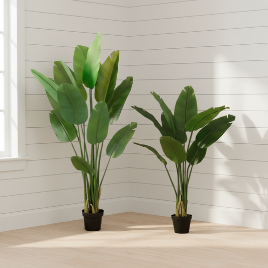 Artificial Strelitzia Palm Tree