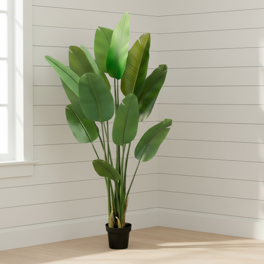 Artificial Strelitzia Palm Tree
