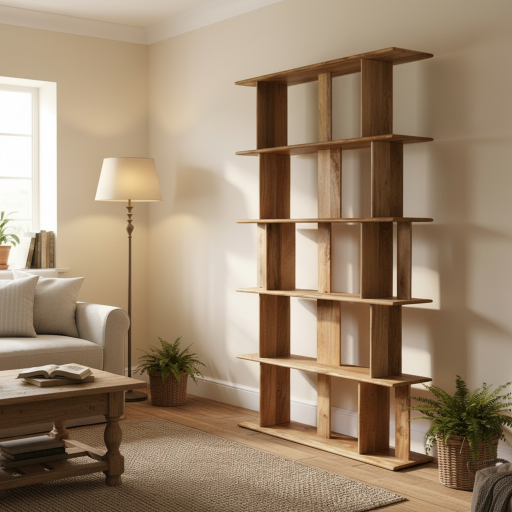 Scandi Mango Large Abstract Display Unit