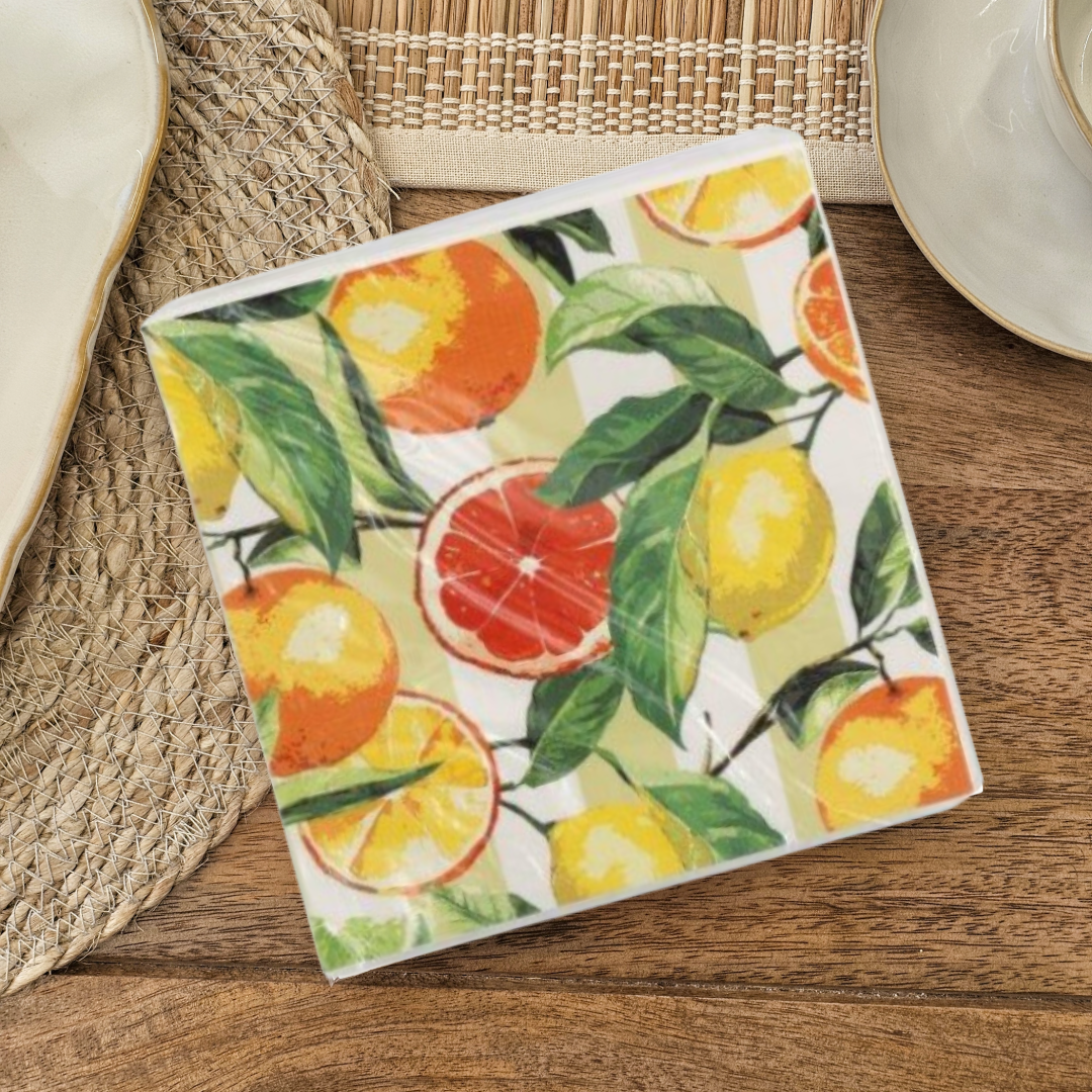 Pack of 20 Paper Napkins - Various Designs