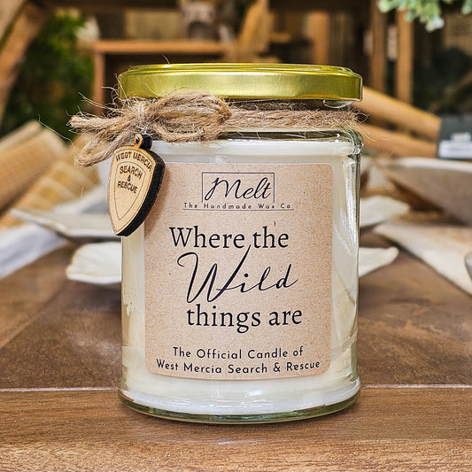 'Where the Wild Things Are' - Charity Candle