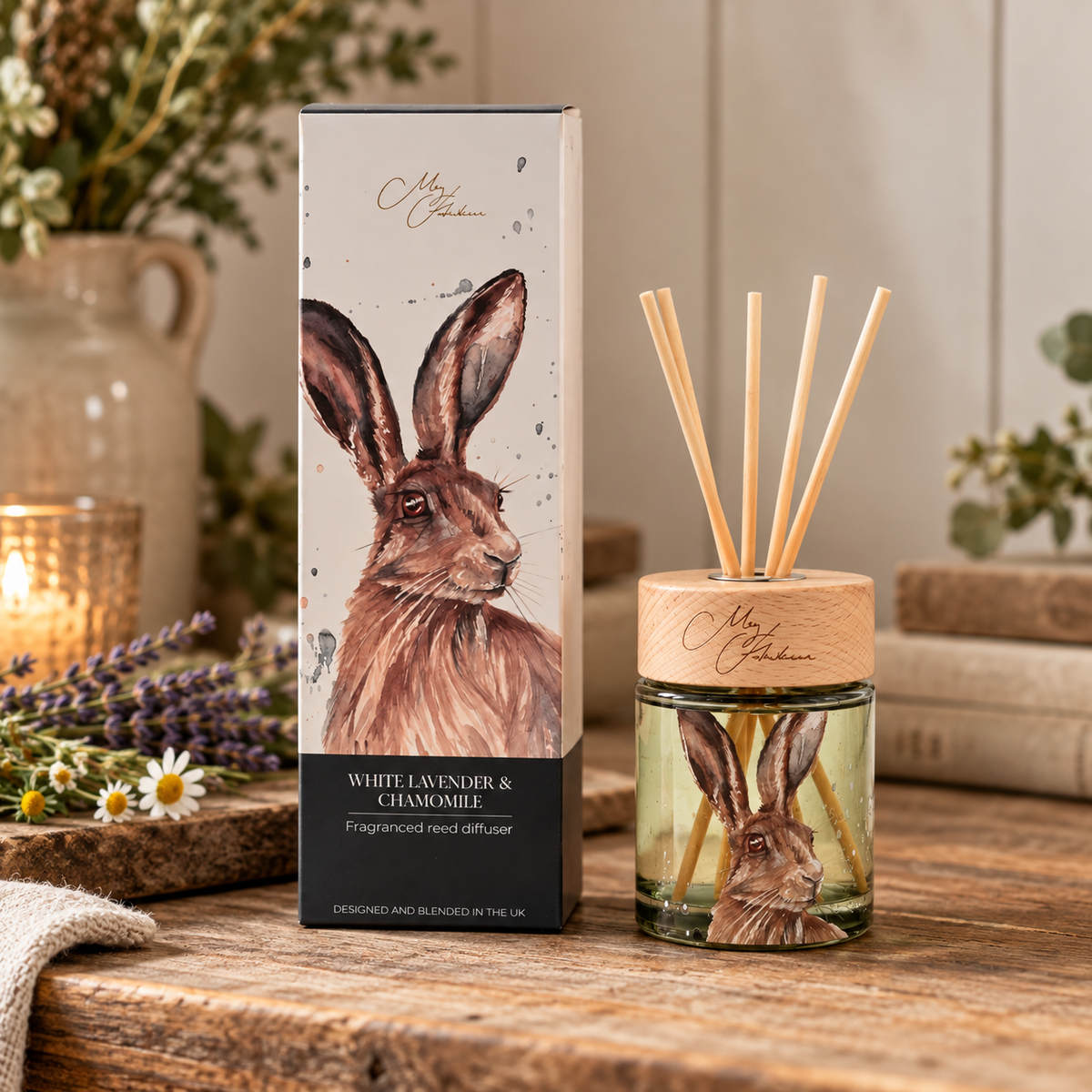Lavender & Chamomile Reed Diffuser - Hare - 150ml