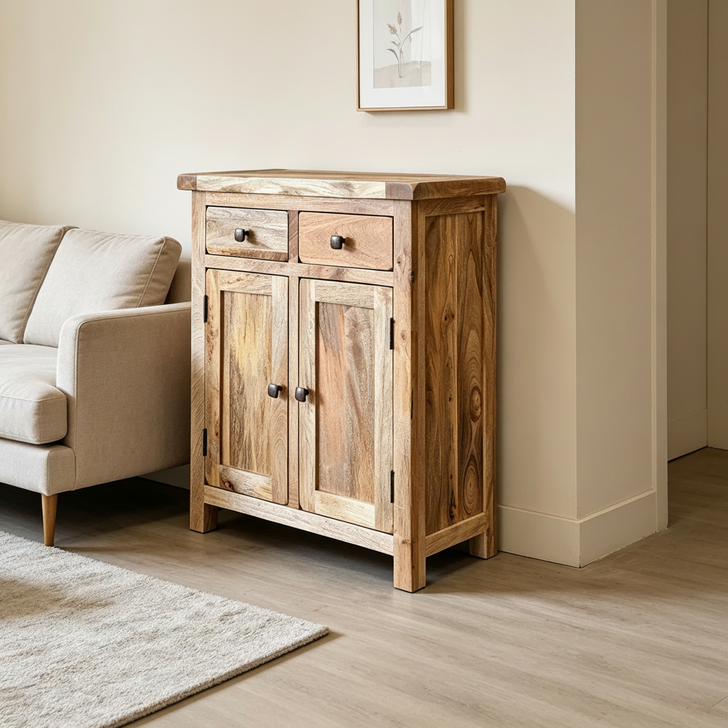 Foxglove Mango Hall Cabinet